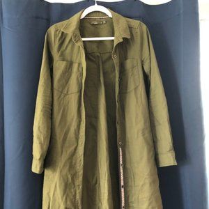 Prana Button Down Dress/Cover-Up